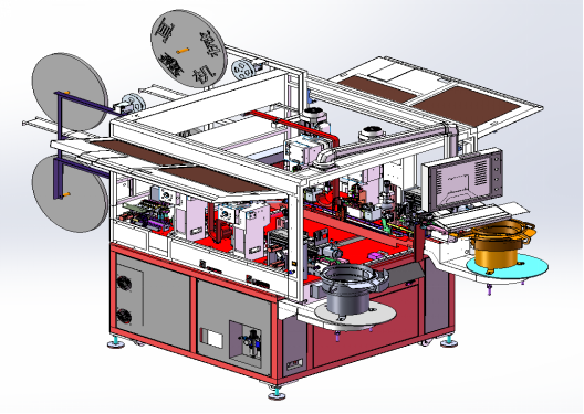 全自动双端插胶壳机（设备型号：TYDC-B-B603）